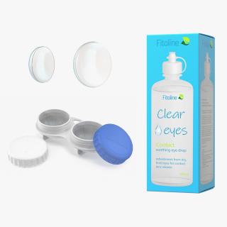 3D model Contact Lens Accessories Collection