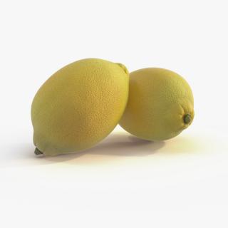 3D model Realistic Lemon