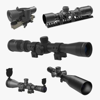 Scopes Collection 2 3D model