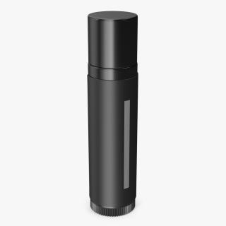 Lip Balm Black 3D model