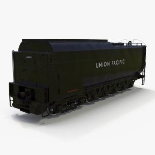 Trailed Tender for Locomotive 3D model