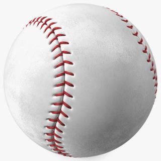 3D Baseball Ball model