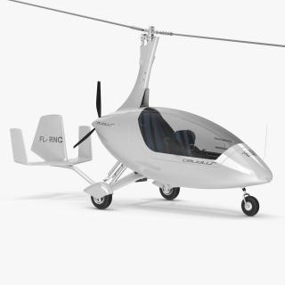 3D Autogyro Calidus 912 White