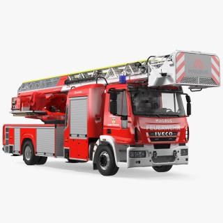 3D model Iveco FF160 Magirus Fire Truck