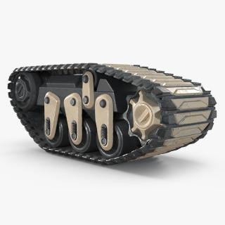 3D Futuristic Caterpillar for Tank