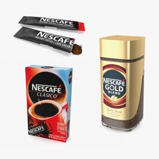 3D model Nescafe Coffee Collection