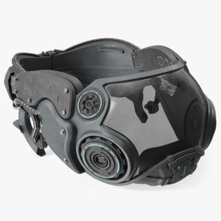 3D Sci-fi Mask Used