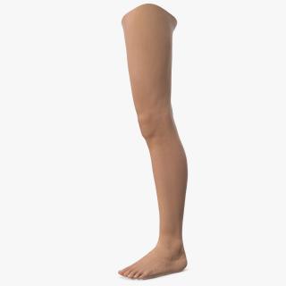 3D Realistic Young Boy Leg model