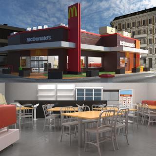 McDonalds Franchise 3D model