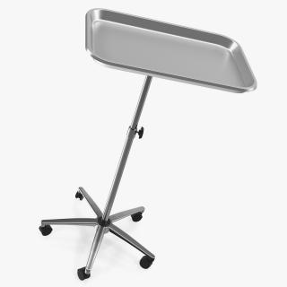 IV Stand with Tools Tray 3D model