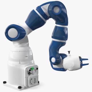 Compact Collaborative Robot Rigged 3D model