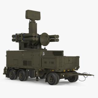 Crotale NG Air Defense Missile System 2 3D model