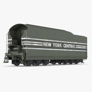 New York Central Railroad Boxcar 3D