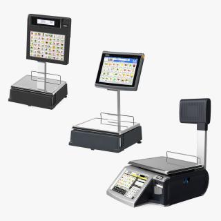 Self Service Scales Collection 2 3D