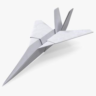 Origami Paper Airplane 2 3D model