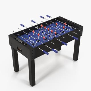 3D Foosball Table for Kids model