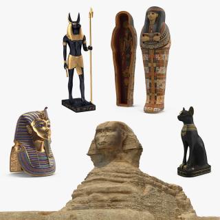 3D Egypt Collection 3 model