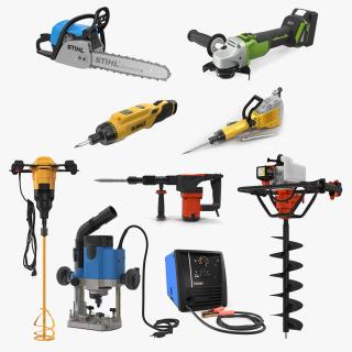 3D model Industrial Power Tools Collection 3