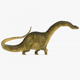 3D Apatosaurus Dinosaur Walking Pose model