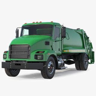 3D model Medium-Duty Garbage Truck