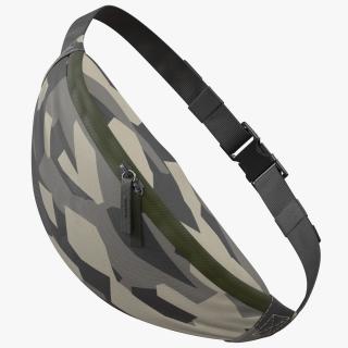 3D model Sport Waist Bag Camo