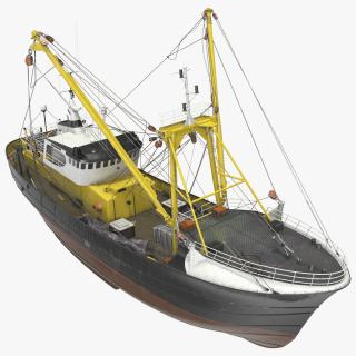 3D model Fishing Boat Trawler