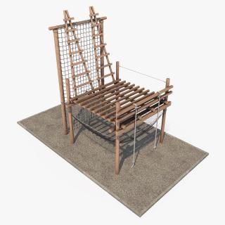 3D Tough One Obstacle model