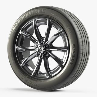 3D 2025 Honda CR-V Wheel Gray