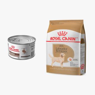 3D Royal Canin Pet Food Collection