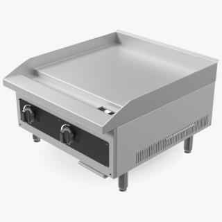 Gas Countertop Griddle 3D