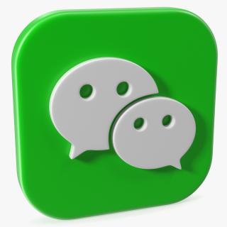 3D WeChat Icon