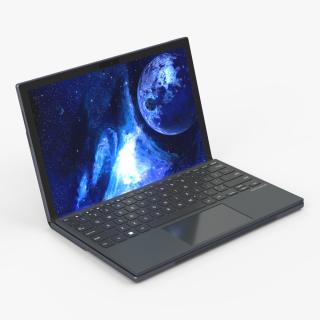 Flexible ASUS Zenbook 17 Fold 3D model