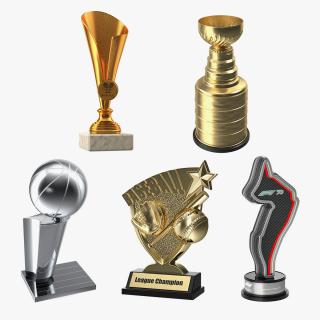 Sport Trophies Collection 6 3D