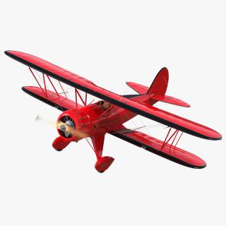 3D Spirit of 30A Coastal Biplane YMF-5 Piloted model