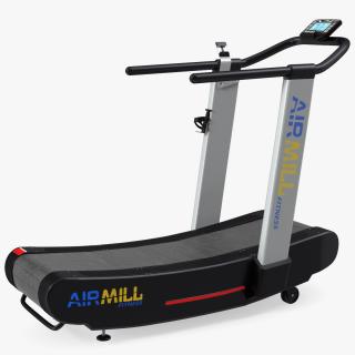 Airmill Air Runner Crossfit Treadmill 3D