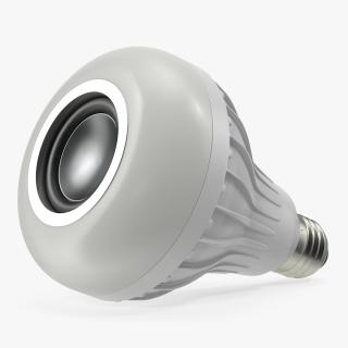 Led Smart Bulb Speaker 3D