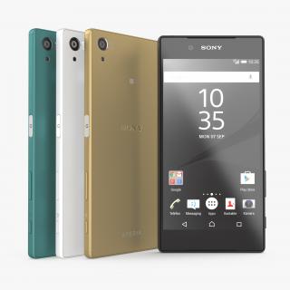 3D Sony Xperia Z5 Set model