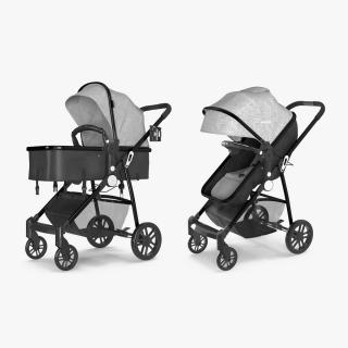 3D model Baby Strollers Collection