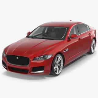 Jaguar XF 3D model