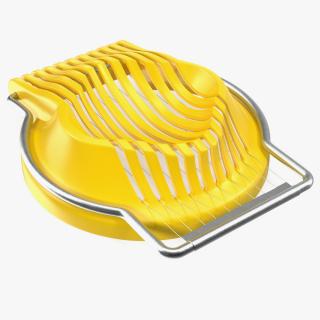 Egg Slicer with Stainless Steel Wires 3D