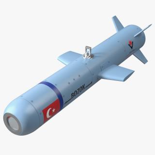 3D Bozok Laser Guided Rocket(1) model