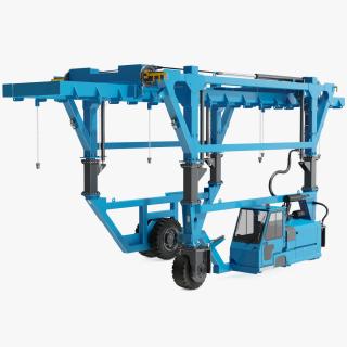 3D model Straddle Carrier New