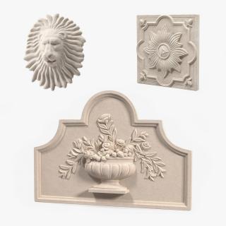 Wall Decors Collection 3D