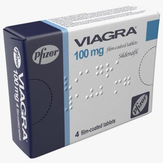 3D model Viagra Box