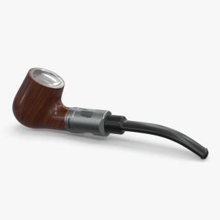 3D Electronic Classic Smoking Pipe 2 model