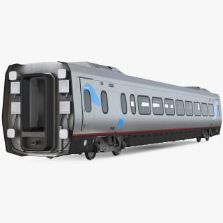 Acela Express Business Class Coach 3D model