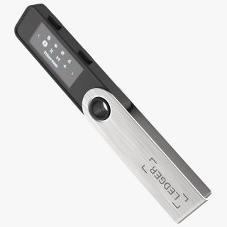 Ledger Crypto Wallet Nano-S 3D