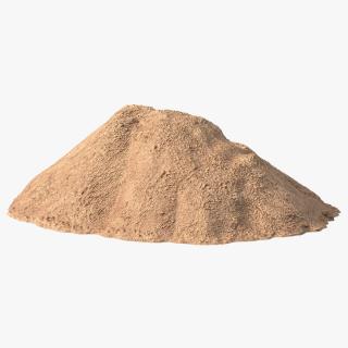 3D model Pile of Construction Sand