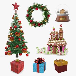 3D model Christmas Collection