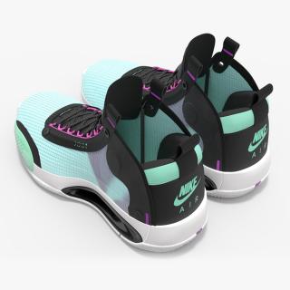 Air Jordan 34 Nike XXXIV PF Turquoise 3D